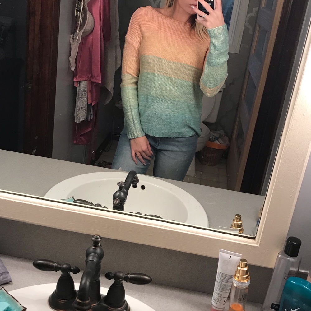 Ombré sweater